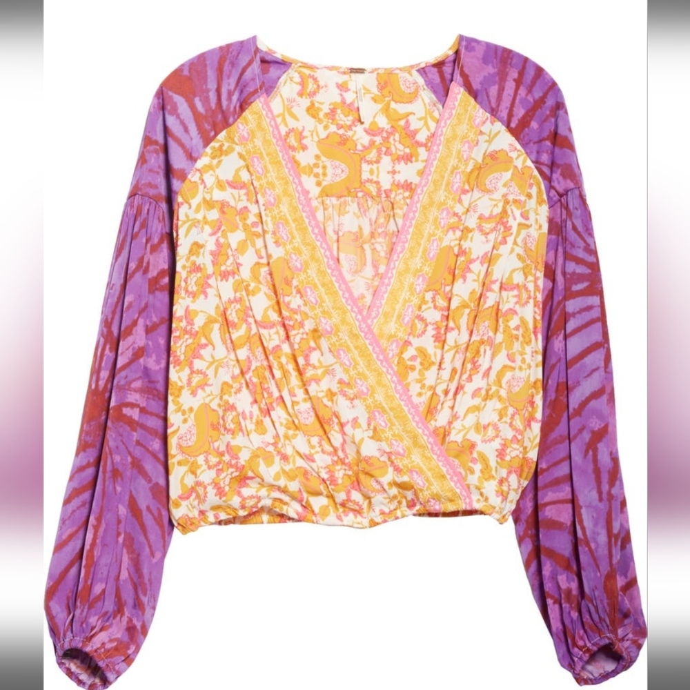 Free People Cruisin' Together Print Top
